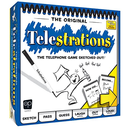 USAopoly Telestrations Original 8 Player, Family. 