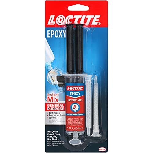 Loctite Epoxy Five Minute Instant Mix 0.47-Fluid. 