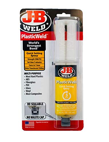 J-B Weld 50132 PlasticWeld Быстросхватывающийся эпоксидный клей.