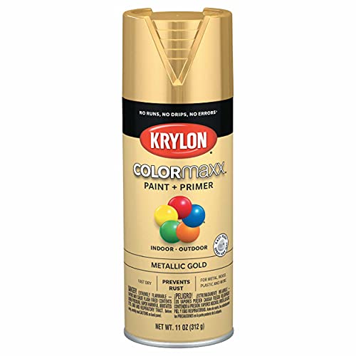 Krylon K05588007 COLORmaxx Spray Paint and Primer. 