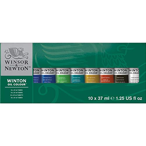 Стартовый набор масляных красок Winsor & Newton Winton. 