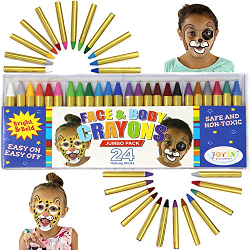 JOYIN 24 Colors Face Paint Безопасная и нетоксичная краска для лица. 