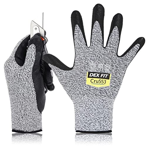 Перчатки DEX FIT Level 5 Cut Resistant Gloves Cru553, 3D.