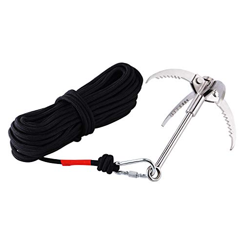Ant Mag Grappling Hook Stainless Steel Claw. 