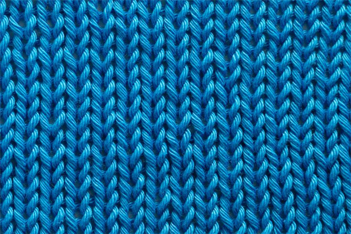 Крупный план узора для вязания швом 