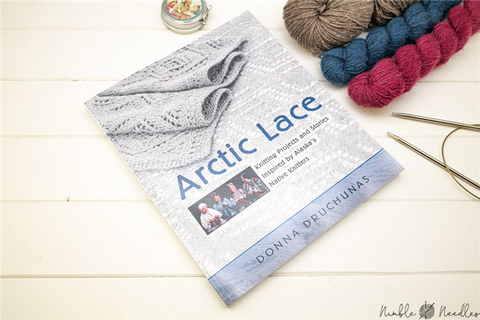Книга по вязанию арктического кружева от Донны Дручунас - с использованием традиций первых наций