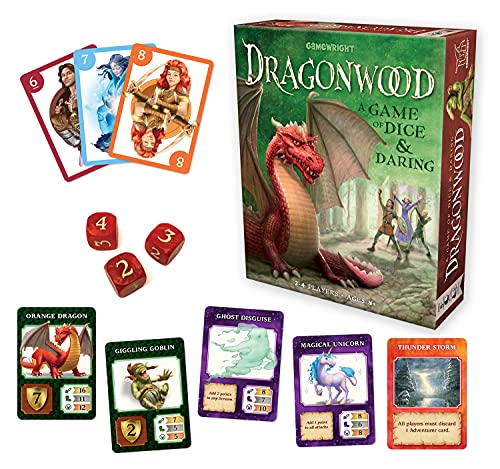 Gamewright Dragonwood A Game of Dice & Daring. 