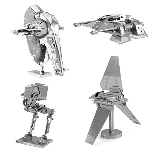 Metal Earth 3D Model Kits Star Wars Набор из 4. 