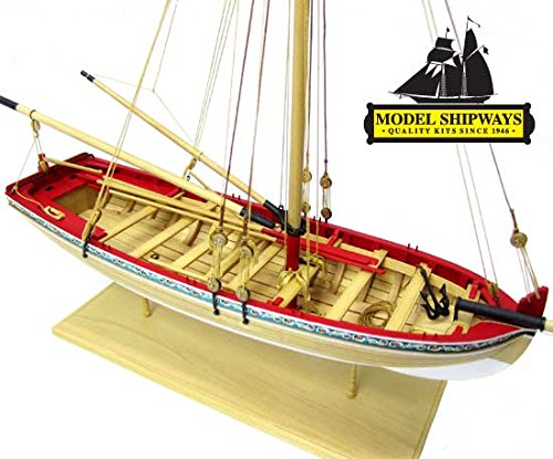 Model Expo Model Shipways Longboat Wood Model Kit. 