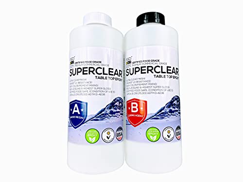 SUPERCLEAR EPOXY Resin Kit Crystal Clear 2 Quart. 