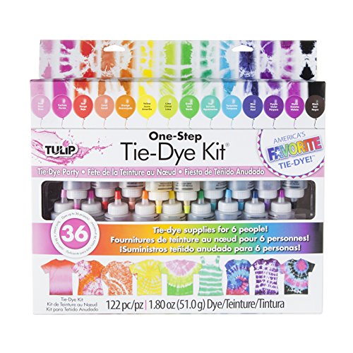 Tulip One-Step Tie-Dye Kit Party Supplies, 18.