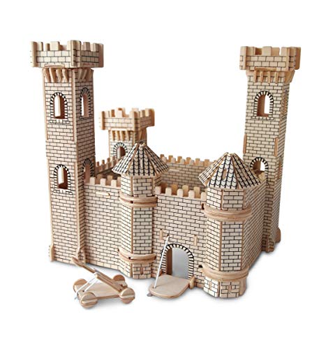Головоломка 3D пазл Замок Набор Деревянное ремесло. 
