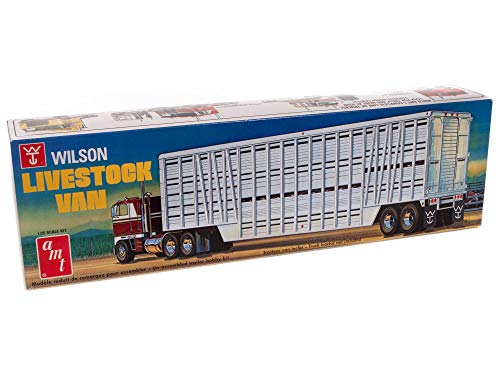 AMT Wilson Livestock Van Trailer 1:25 Scale Model. 