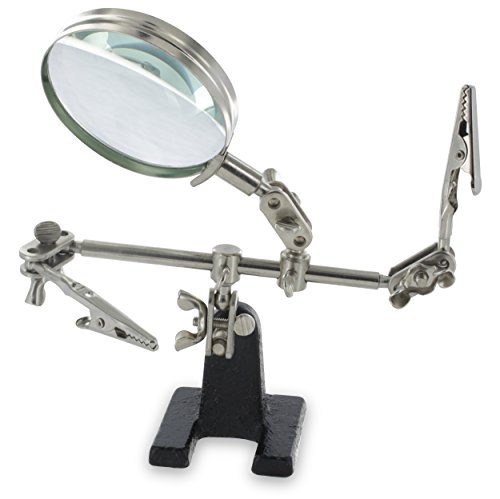 Ram-Pro Helping Hands Magnifier Glass Stand with. 