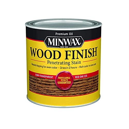 1/2 pt Minwax 22150 Red Oak Wood Finish Oil-Based. 