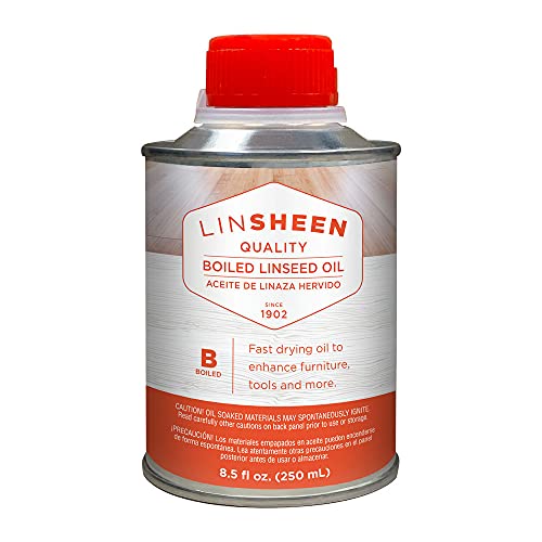 LinSheen Boiled Linseed Oil - быстросохнущее.