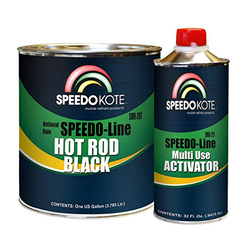 Speedokote SMR-207/211 - Hot Rod Black Paint. 