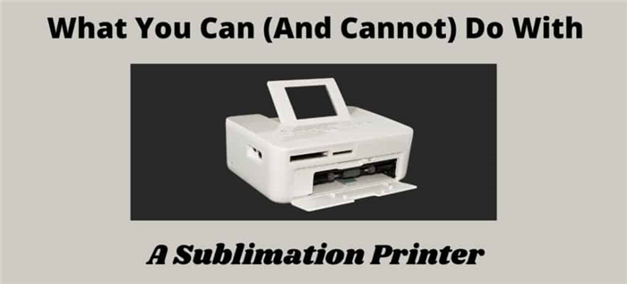 Что можно сделать с помощью сублимационного принтера